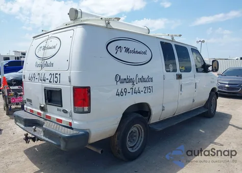 2013 Ford E-250 Commercial из США, поврежденный, VIN 1FTNE2EW0DDB03420